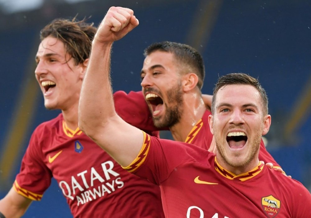 Roma won 2-1. AFP