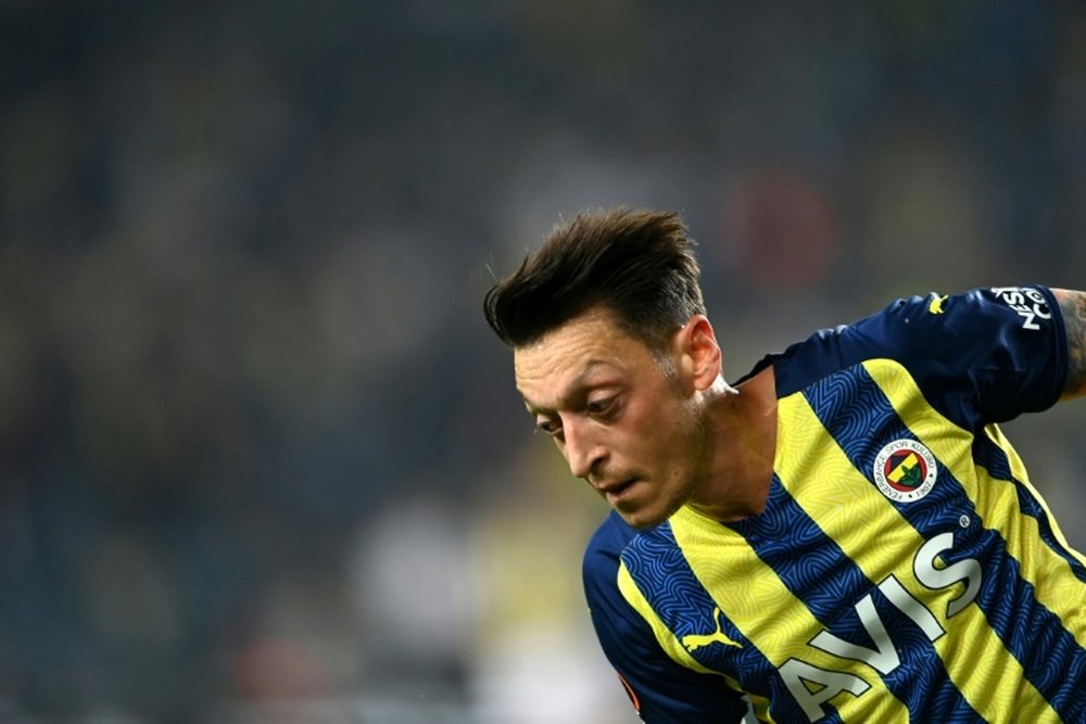 Mesut Ozil is no longer a Fenerbahce player. AFP