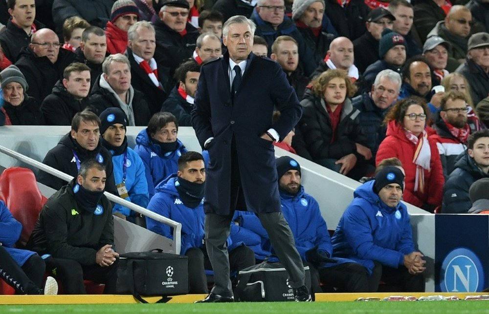 Ancelotti had said his side would be idiots not to reach the Champions League knock-out rounds. AFP