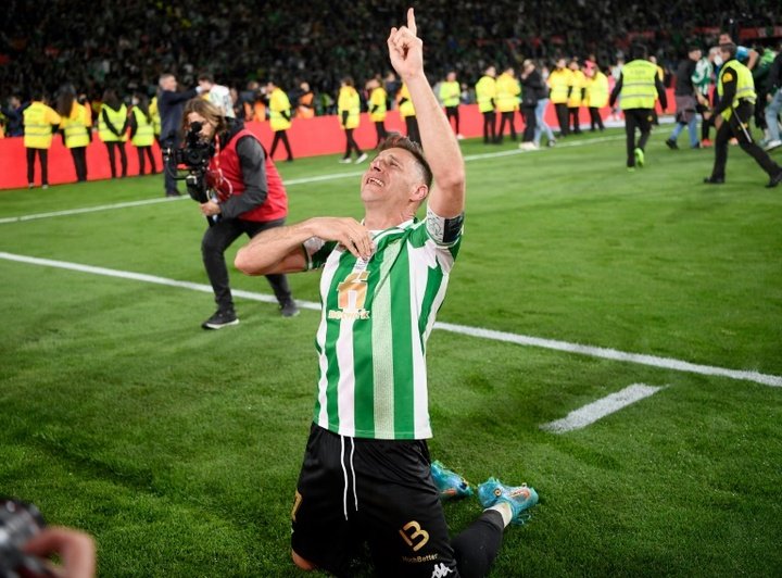 Real Betis beat Valencia on penalties to win Copa del Rey. AFP
