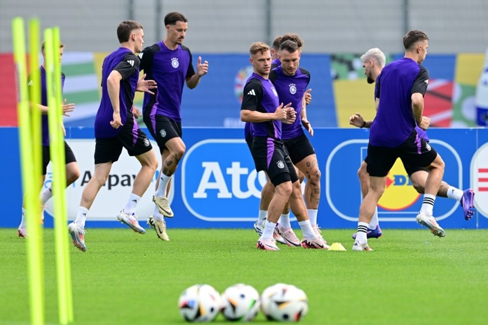Antonio Rudiger on Friday returned to training. AFP