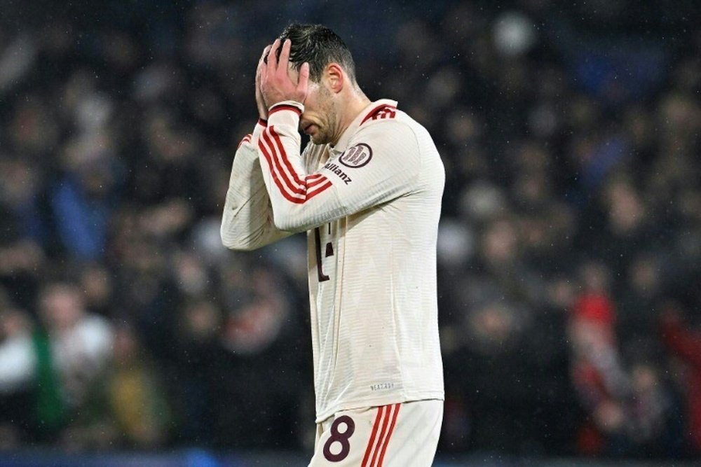 Goretzka strained his hamstring against Freiburg. AFP