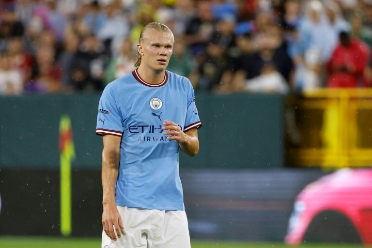 Man City's Shield showdown with Liverpool puts Haaland, Nunez in spotlight. AFP