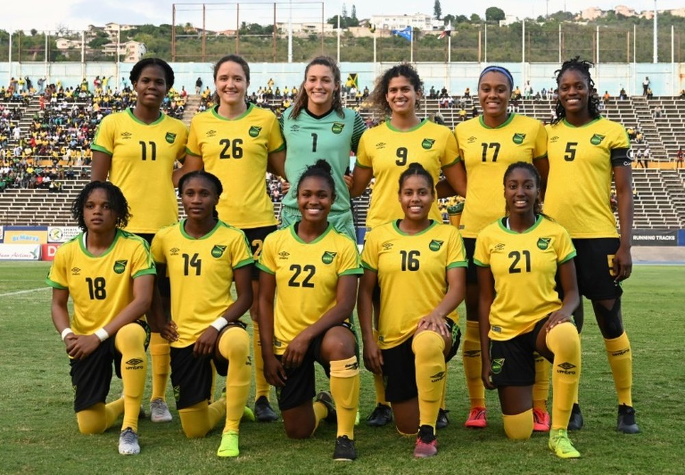 Bob Marley's daughter, Cedella, helped revive the Jamaica women's team. AFP