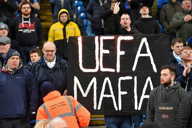 Man City take fight to UEFA on and off the field. AFP