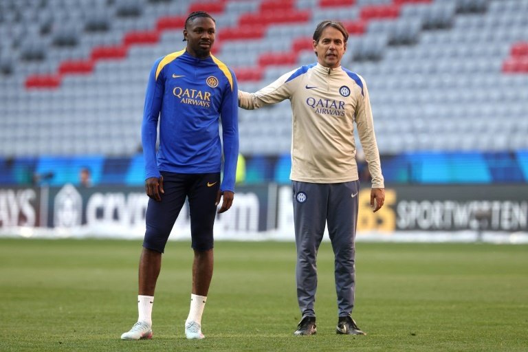 Inter can win their fourth Champions League title. AFP