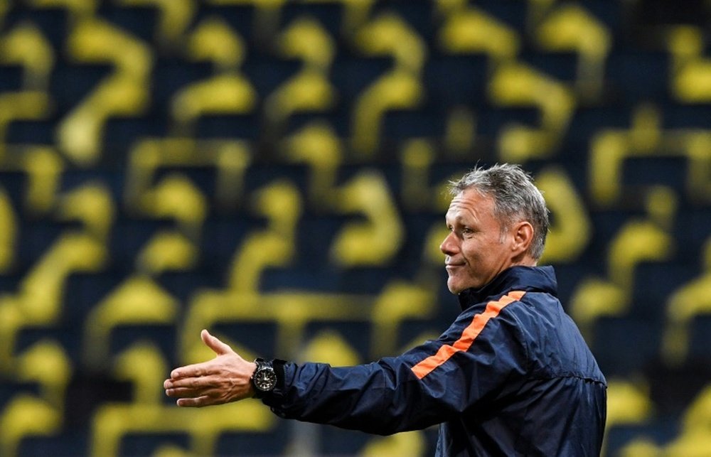 Marco van Basten, pictured in 2016, is responsible for developing video refereeing technology