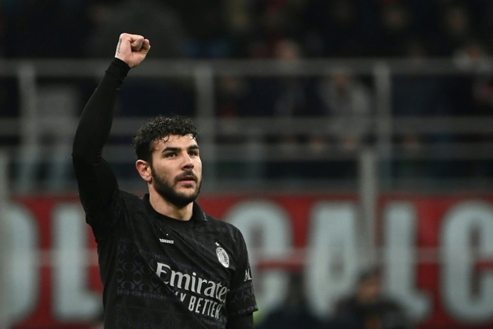 Milan stay eight points behind local rivals Inter in third. AFP