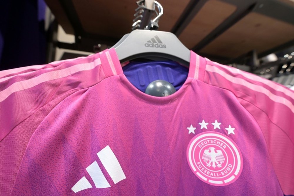 Four stars, three stripes: from 2026 Germanys national team shirt will be made by Nike. AFP