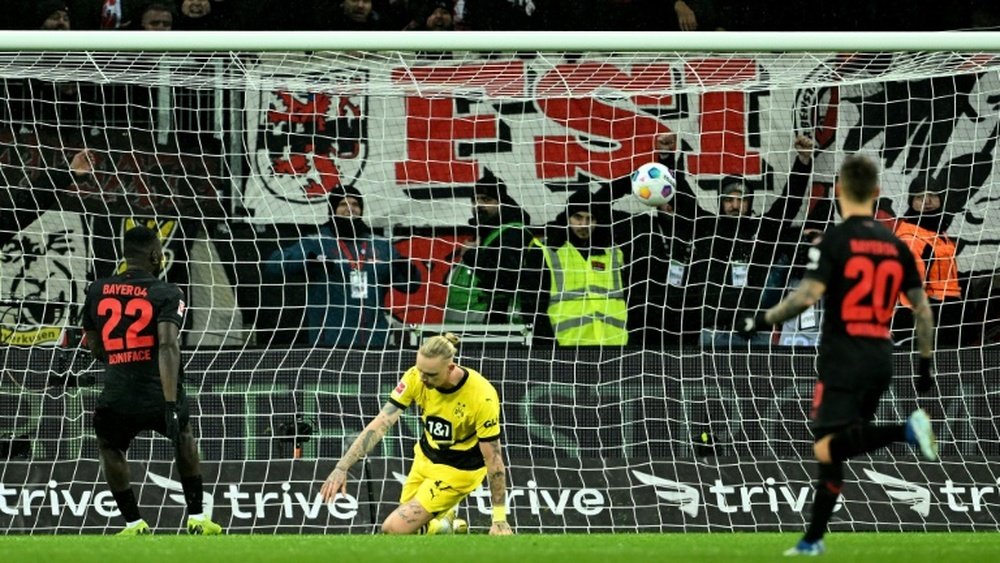 Boniface ensured Bayer Leverkusen a 1-1 home draw with Borussia Dortmund. AFP