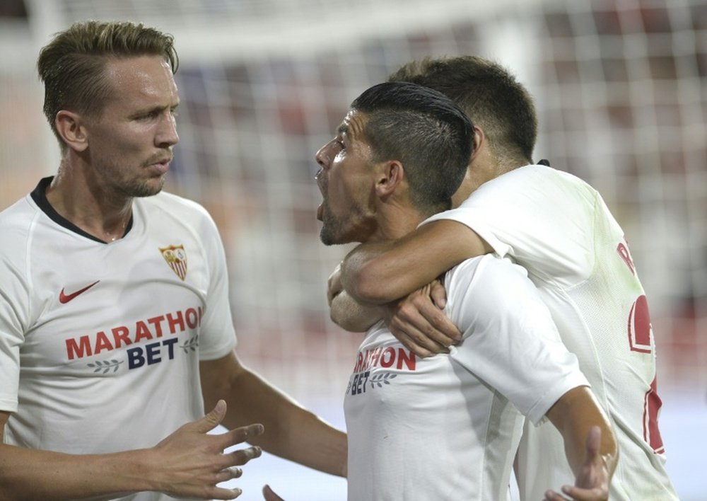 Sevilla edge out Real Sociedad in five-goal thriller. AFP