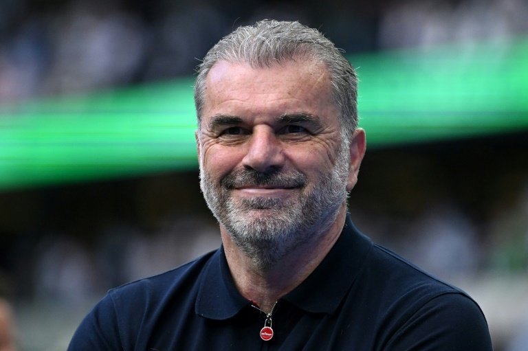 Postecoglou has been sacked as Tottenham manager. AFP