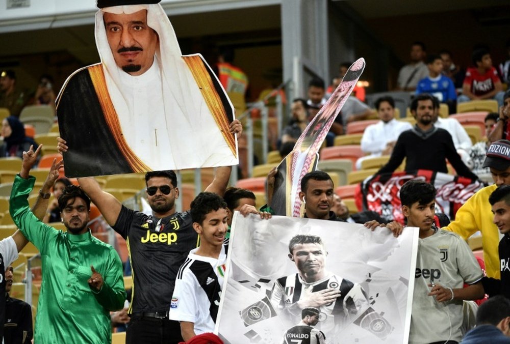 Italian Super Cup will return to Saudi Arabia next season. AFP
