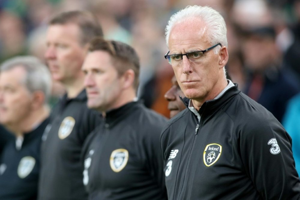 Cardiff manager Mick McCarthy is under pressure after four straight losses. AFP