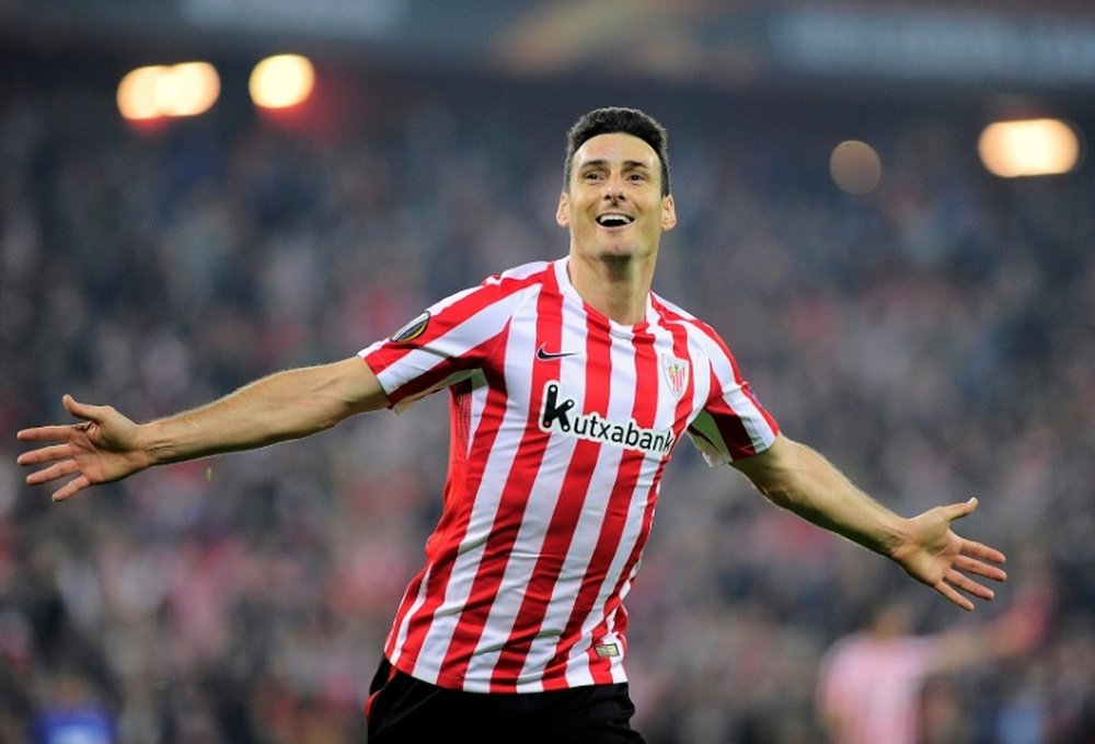 Aduriz has retired. AFP