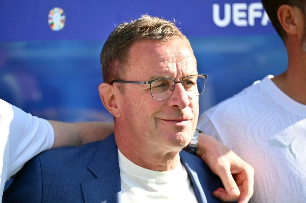 Ralf Rangnick has transformed Austria into Euro 2024 dark horses. AFP