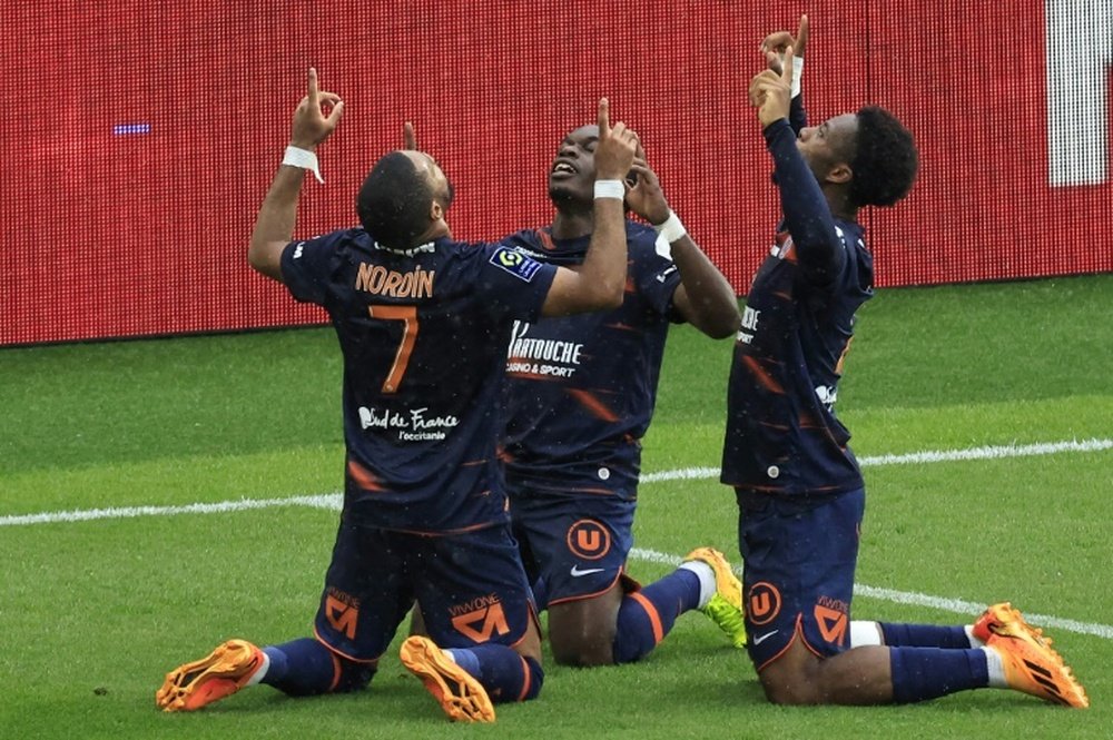 Montpellier beat Monaco 0-4. AFP