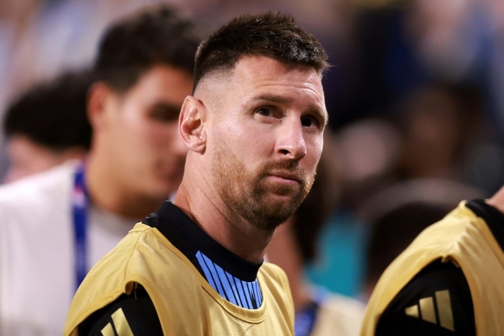 Messi remains questionable for the quarter-final with Ecuador on Thursday. AFP
