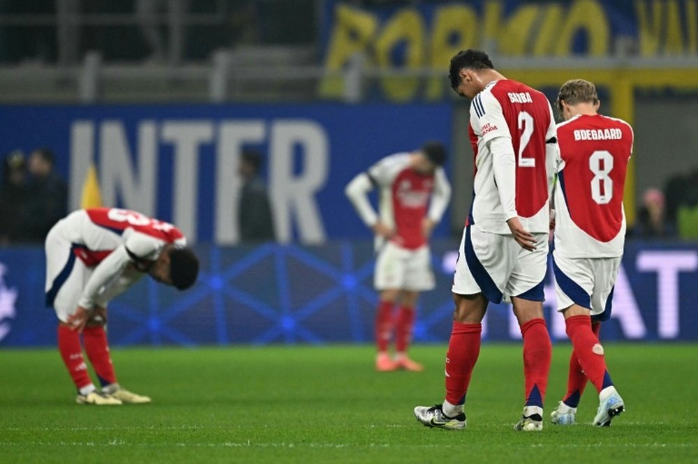 Arteta insisted his spluttering side will emerge from the rubble. AFP