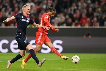 Sane brace keeps five-star Bayern perfect, Marseille topple Sporting