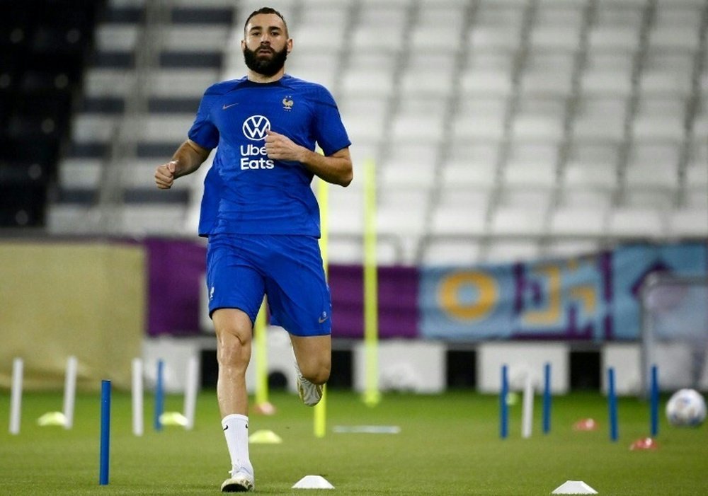 France's Ballon D'Or winner Benzema ruled out of World Cup. AFP