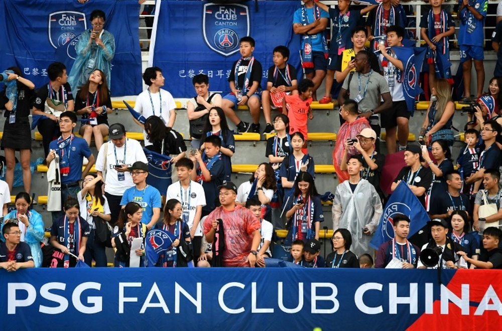 PSG and Bayern Munich have looked to become well known in China. AFP