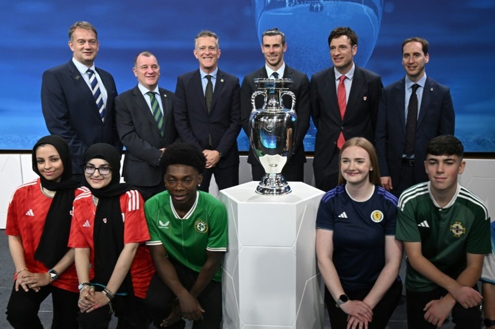 England, Scotland, Wales, Northern Ireland, the Republic of Ireland are set to host Euro 2028. AFP