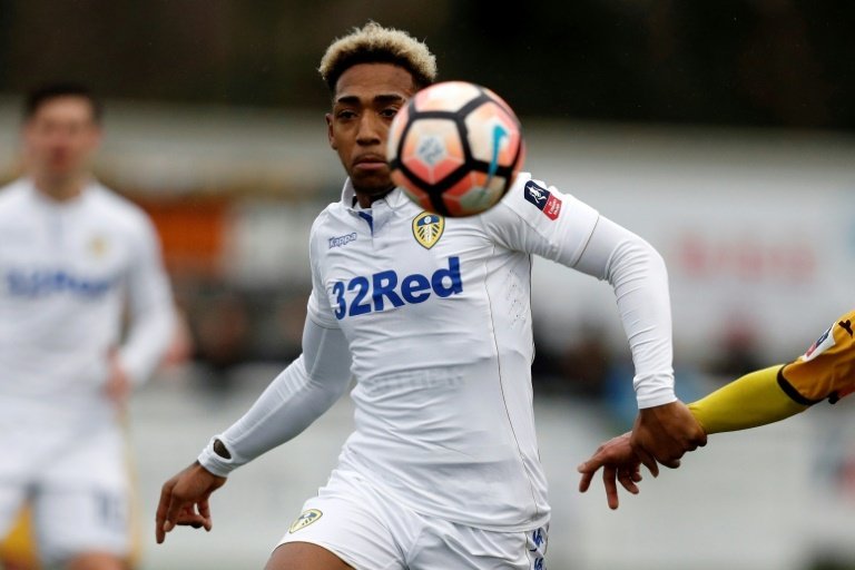 Leeds midfielder Mallik Wilks. AFP
