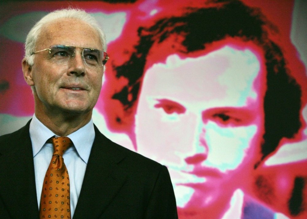 German football legend Franz Beckenbauer died on Sunday aged 78. AFP