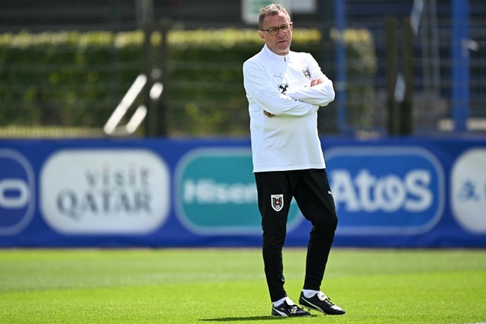 Ralf Rangnick is coming into his first major international tournament as a coach. AFP
