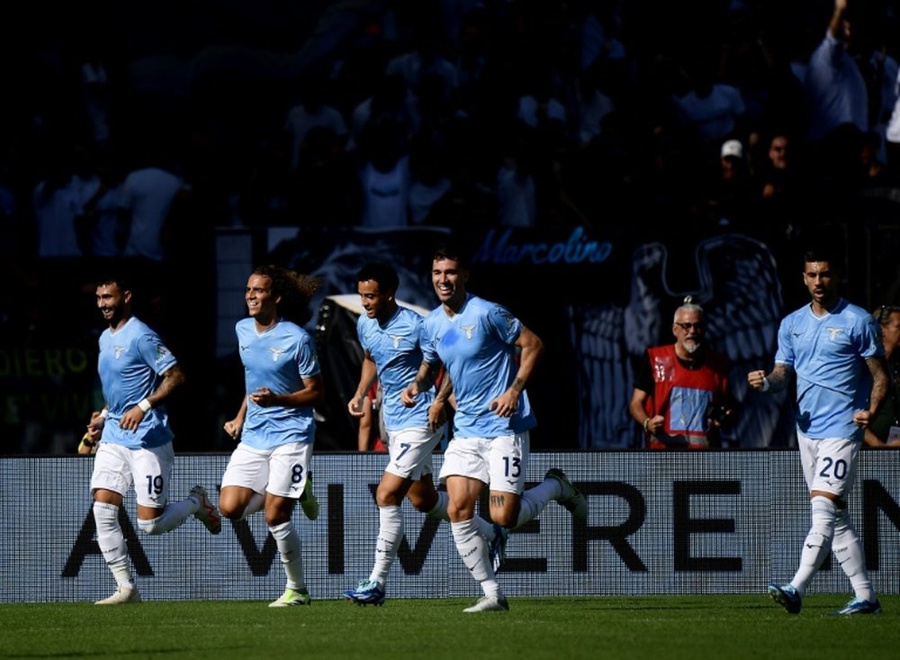 Vecino made sure of Lazio's third win of the Serie A season. AFP