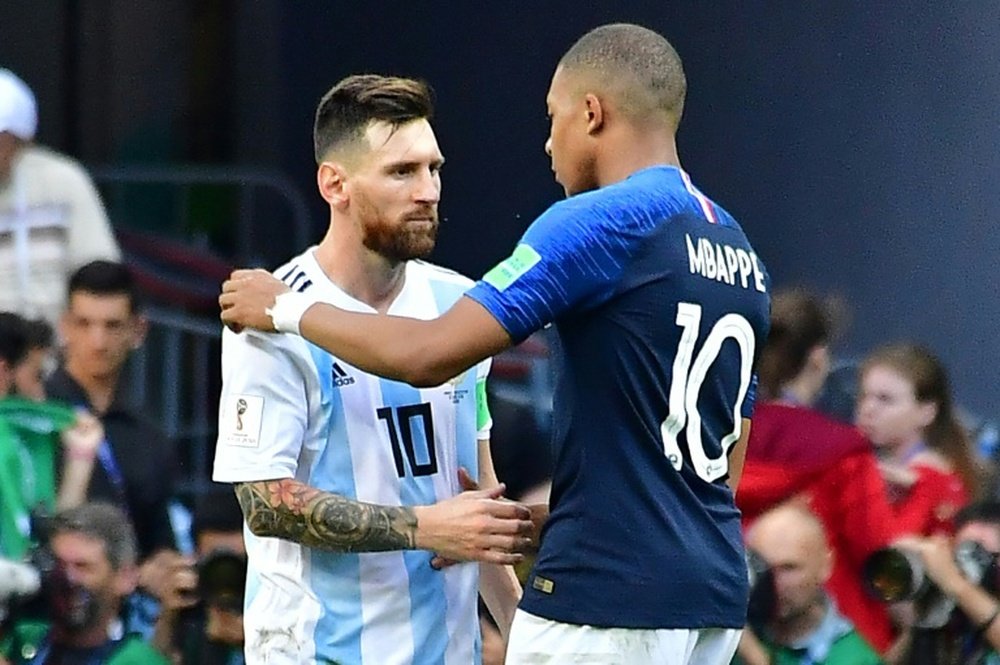 France beat Argentina. AFP