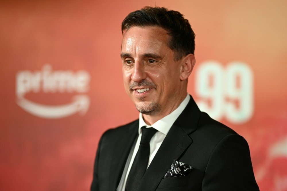 Gary Neville has acquired from Peter Lim his interest in Salford City. AFP
