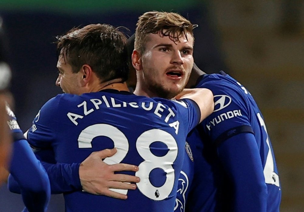 Werner ends goal drought as Chelsea revival gathers pace. AFP