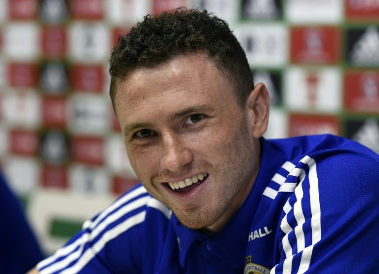 Northern Ireland's Evans apologises for wife's ref rant
