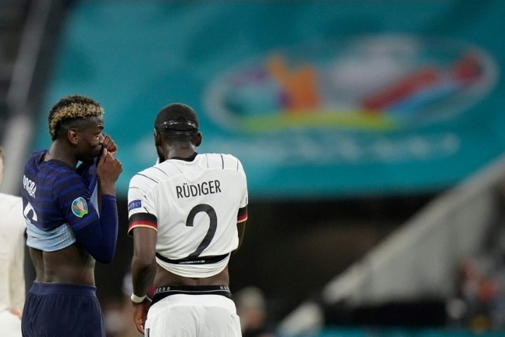 Pogba plays down Rüdiger 'bite' at Euro 2020