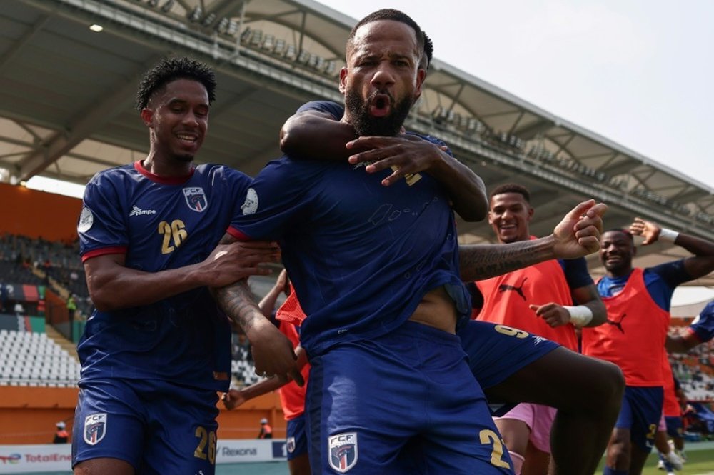 Cape Verde reached the AFCON last 16 after beating Mozambique. AFP