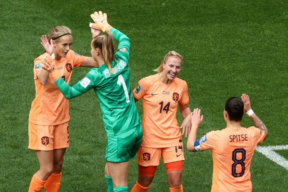 The Netherlands will meet Spain on Friday in the last eight. AFP