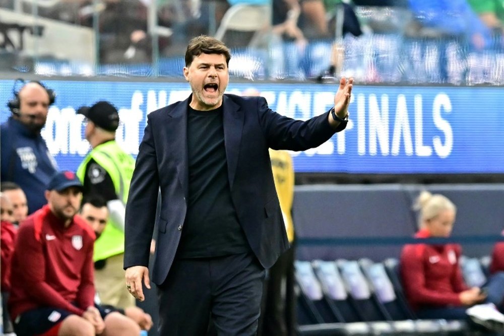 Pochettino's USA team crashed to their fourth straight defeat. AFP