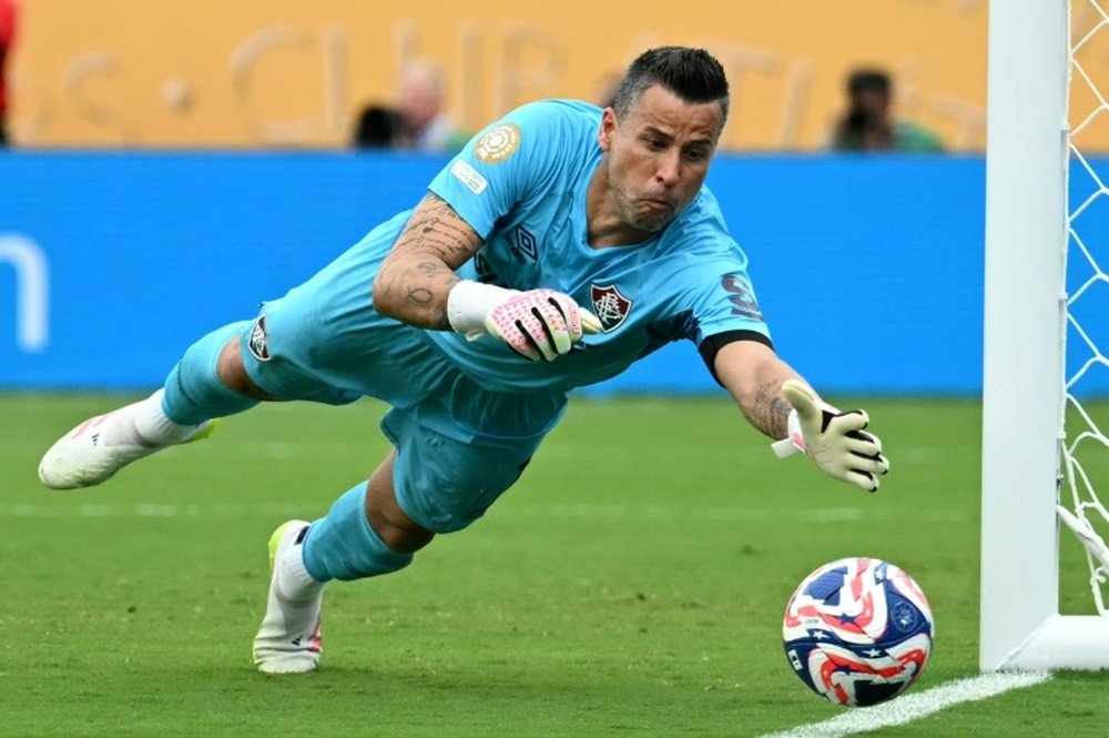Fabio was part of the Fluminense side that reached the semi-finals of the Club World Cup. AFP