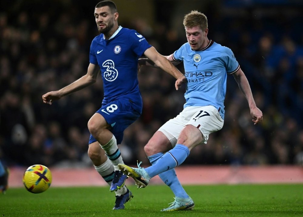 De Bruyne misses training. AFP