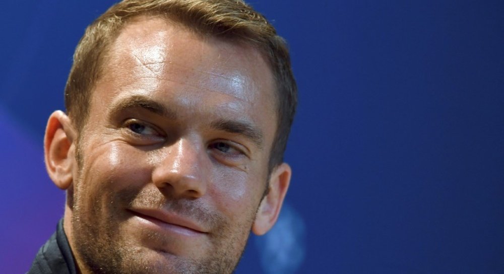 Manuel Neuer said Bayern want to banish last year's Champions League pain. AFP