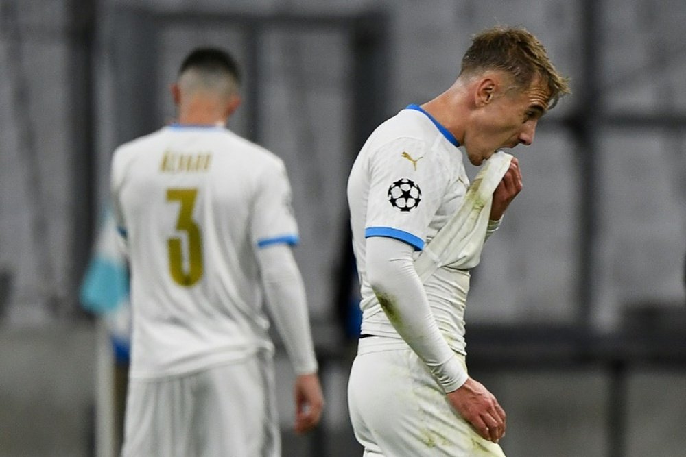 Marseille broke a record after losing 0-2 to Porto. AFP