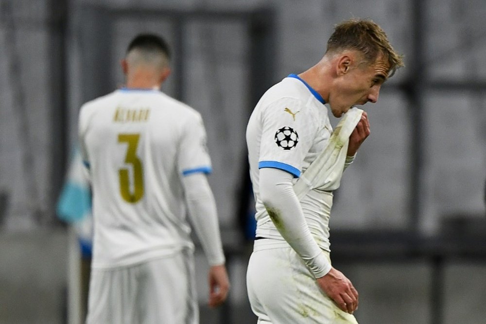 Marseille broke a record after losing 0-2 to Porto. AFP