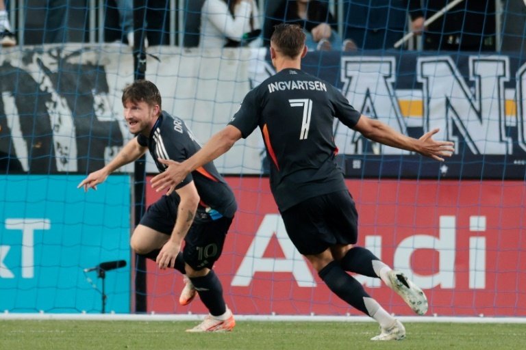 San Diego FC pulled off a major surprise in their first ever game in Major League Soccer, winning away to defending champions Los Angeles Galaxy 2-0 on Sunday.
