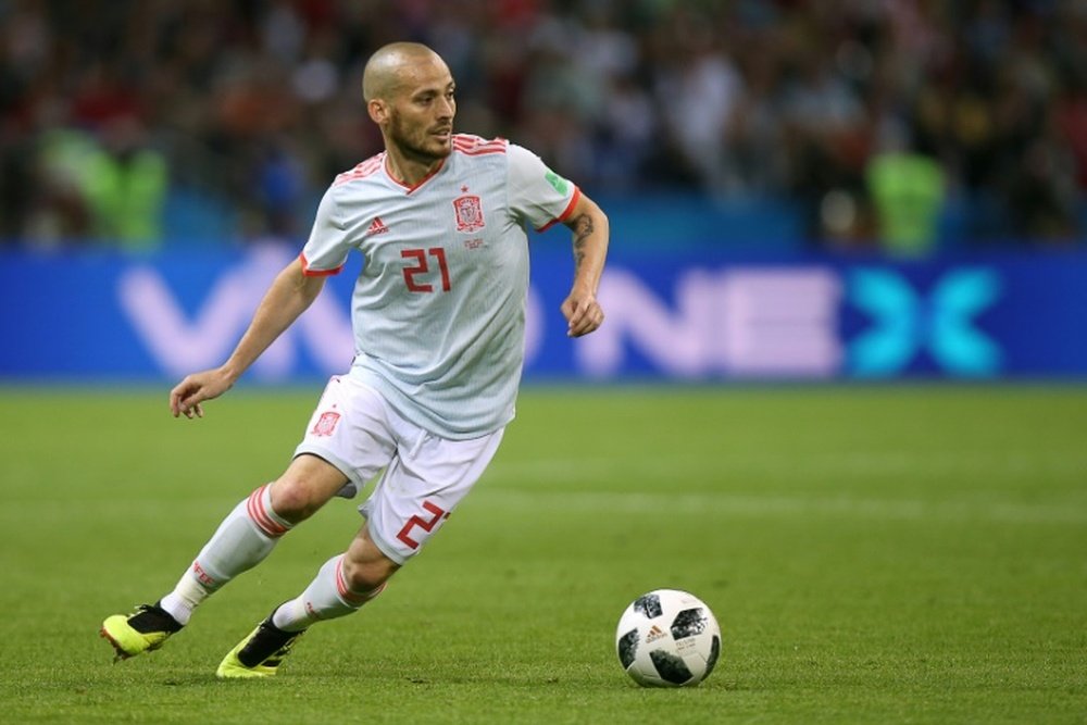 David Silva was a World Cup winner in 2010. AFP