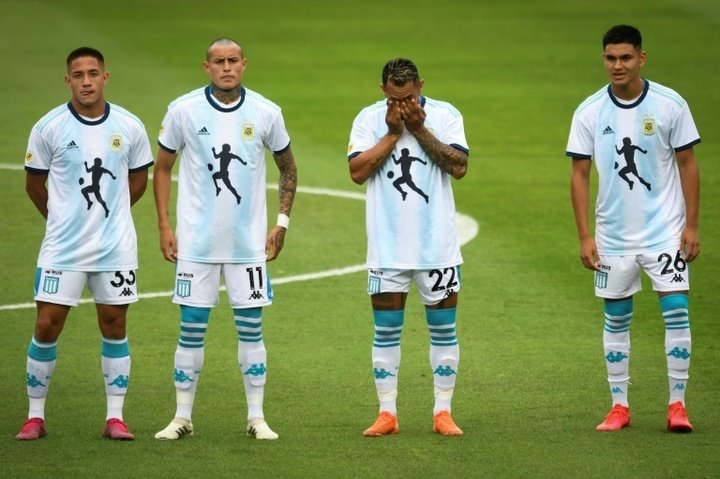 Tears and memories as Argentina's Primera Division returns without Maradona