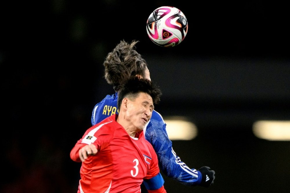 North Korea and Japan played in Tokyo on Tuesday. AFP