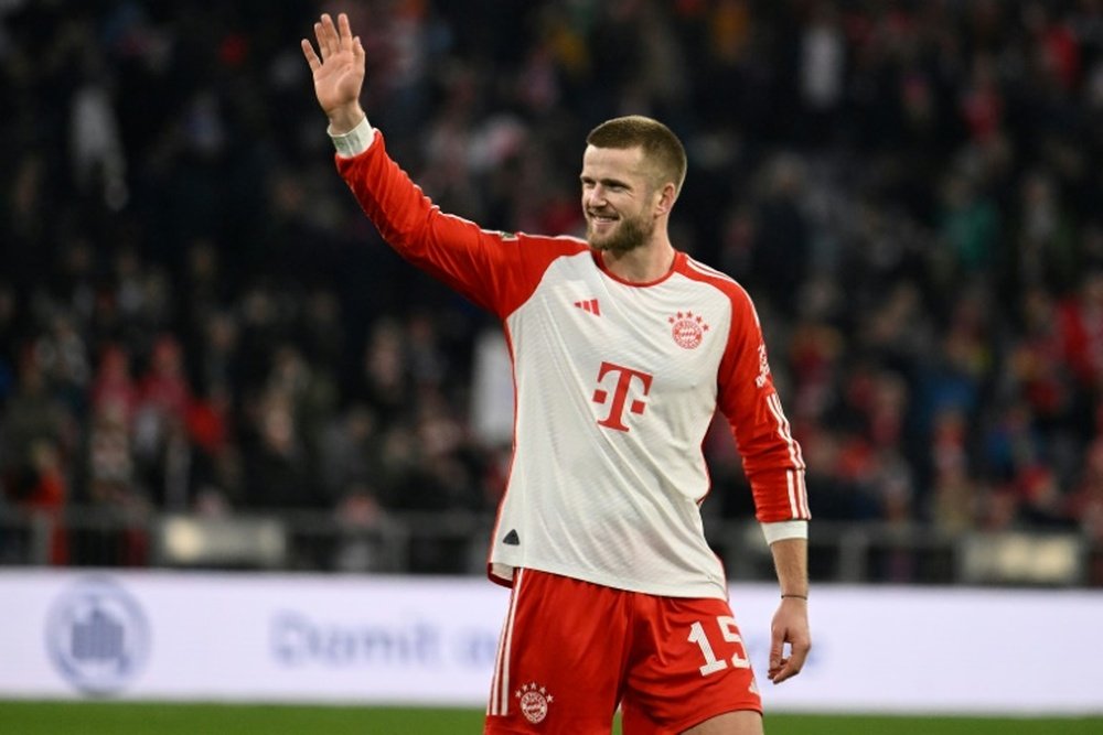 Bayern Munich's English defender Eric Dier will stay with the club until 2025. AFP