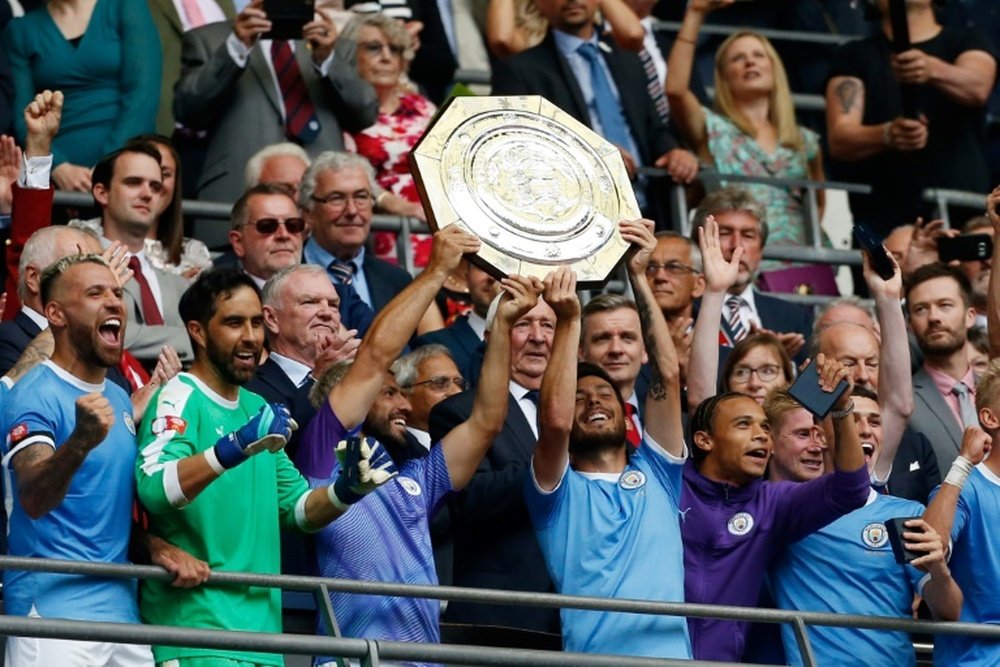 The Community Shield will take place in August. AFP